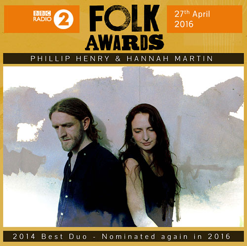 2016 BBC Radio 2 Folk Awards - nominated Best Duo